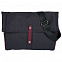 Сумка для ноутбука 2 в 1 twoFold, серая с темно-серым с логотипом в Нефтекамске заказать по выгодной цене в кибермаркете AvroraStore