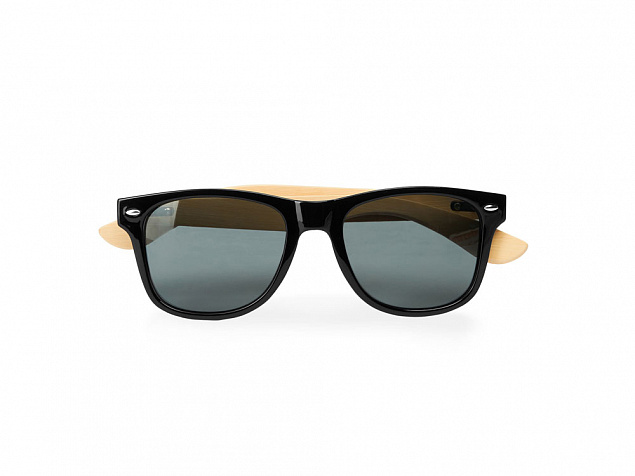 Солнцезащитные очки EDEN с дужками из натурального бамбука с логотипом в Нефтекамске заказать по выгодной цене в кибермаркете AvroraStore