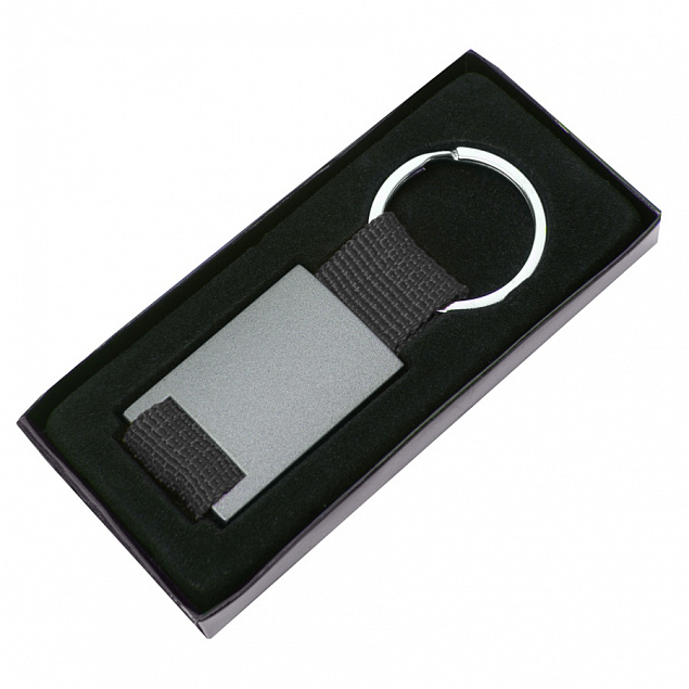 Брелок DARK JET; 2,8 x 6,2 x 0,6 см; черный, металл; лазерная гравировка с логотипом в Нефтекамске заказать по выгодной цене в кибермаркете AvroraStore