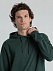 Толстовка с капюшоном унисекс Hoodie, темно-зеленый меланж с логотипом в Нефтекамске заказать по выгодной цене в кибермаркете AvroraStore