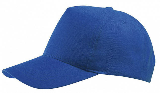 Бейсболка Buzz, ярко-синяя с логотипом в Нефтекамске заказать по выгодной цене в кибермаркете AvroraStore