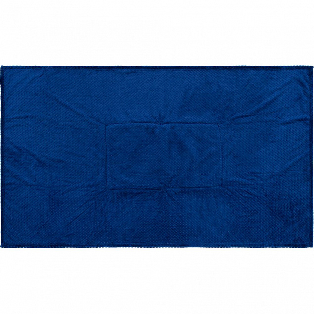 Плед-подушка Dreamscape, синий с логотипом в Нефтекамске заказать по выгодной цене в кибермаркете AvroraStore