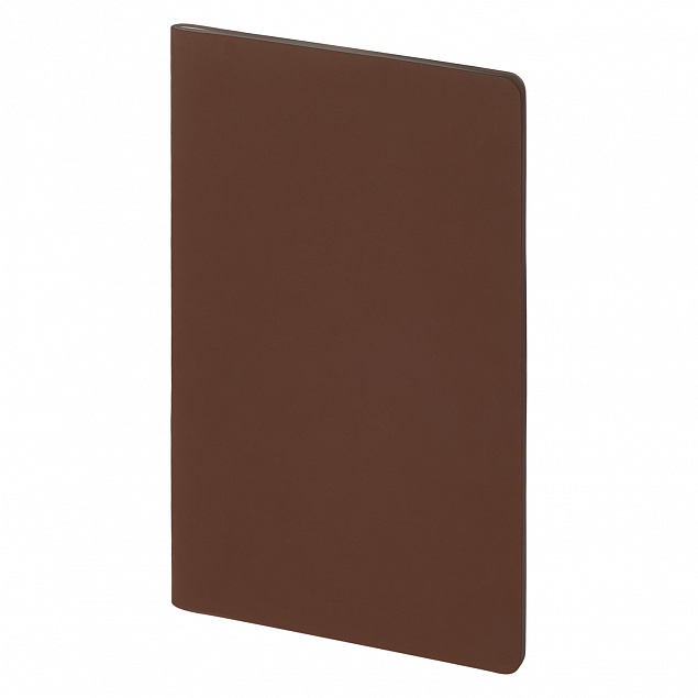 Блокнот Portobello Notebook Trend, Alpha slim, коричневый с логотипом в Нефтекамске заказать по выгодной цене в кибермаркете AvroraStore