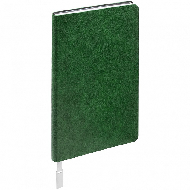 Ежедневник Petrus, недатированный, зеленый с логотипом в Нефтекамске заказать по выгодной цене в кибермаркете AvroraStore