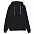 Толстовка на молнии с капюшоном Unit Siverga Heavy, черная с логотипом в Нефтекамске заказать по выгодной цене в кибермаркете AvroraStore