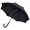 Зонт-трость E.703, черный с логотипом в Нефтекамске заказать по выгодной цене в кибермаркете AvroraStore