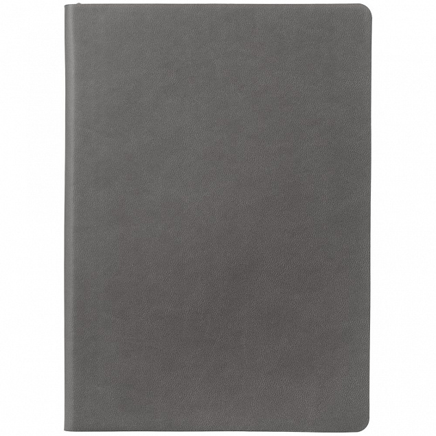 Ежедневник Romano, недатированный, темно-серый с логотипом в Нефтекамске заказать по выгодной цене в кибермаркете AvroraStore
