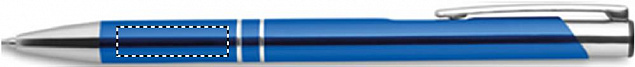 Ручка шариковая с черными черни с логотипом в Нефтекамске заказать по выгодной цене в кибермаркете AvroraStore