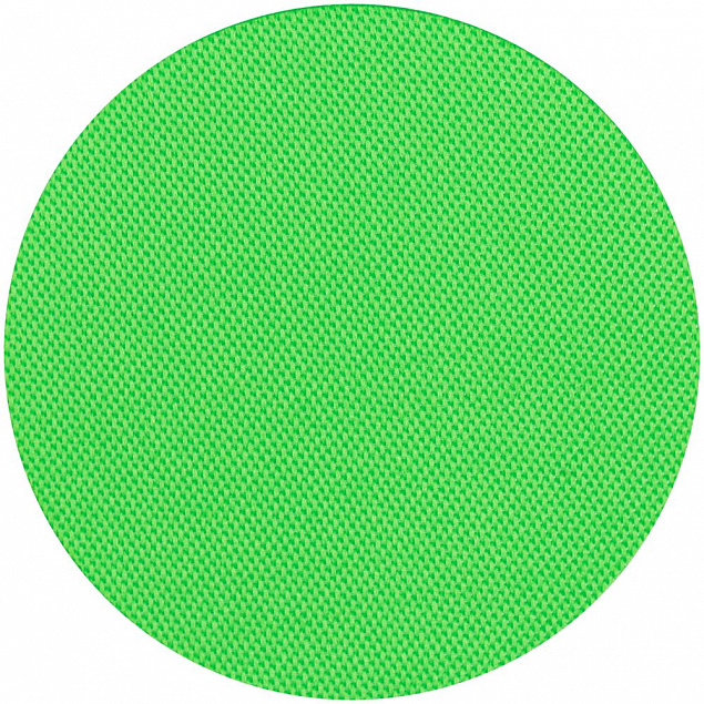 Наклейка тканевая Lunga Round, M, зеленый неон с логотипом в Нефтекамске заказать по выгодной цене в кибермаркете AvroraStore