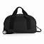 Дорожная сумка на колесах Basic, черный с логотипом в Нефтекамске заказать по выгодной цене в кибермаркете AvroraStore