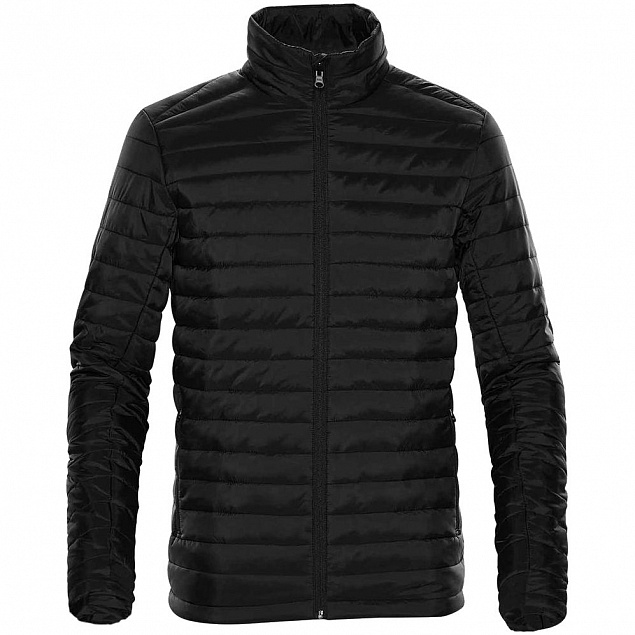 Куртка-трансформер мужская Matrix, серая с черным с логотипом в Нефтекамске заказать по выгодной цене в кибермаркете AvroraStore