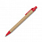 Блокнот с ручкой Dalvik, красный с логотипом в Нефтекамске заказать по выгодной цене в кибермаркете AvroraStore