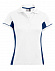 Функциональная контрастная женская рубашка-поло с логотипом в Нефтекамске заказать по выгодной цене в кибермаркете AvroraStore
