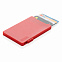 Держатель RFID для пяти карт, красный с логотипом в Нефтекамске заказать по выгодной цене в кибермаркете AvroraStore