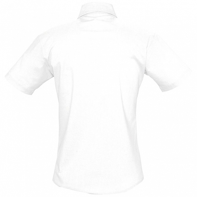 Рубашка женская с коротким рукавом ELITE, белая с логотипом в Нефтекамске заказать по выгодной цене в кибермаркете AvroraStore