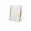 Набор GLICUN: блокнот B6 и ручка, рециклированный картон/пластик с пшеничным волокном, бежевый с логотипом в Нефтекамске заказать по выгодной цене в кибермаркете AvroraStore