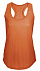 Майка женская MOKA 110, оранжевая с логотипом в Нефтекамске заказать по выгодной цене в кибермаркете AvroraStore