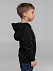 Толстовка с капюшоном детская Kirenga Kids, черная с логотипом в Нефтекамске заказать по выгодной цене в кибермаркете AvroraStore