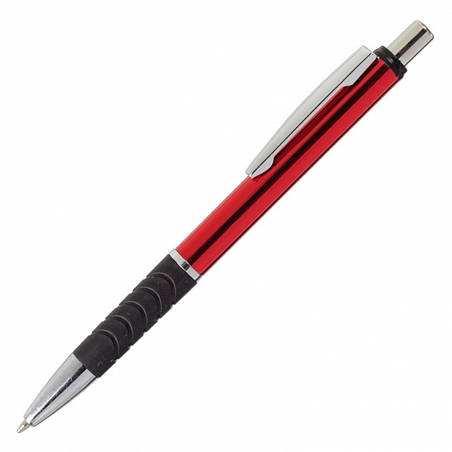 Шариковая ручка Andante, красная/черная с логотипом в Нефтекамске заказать по выгодной цене в кибермаркете AvroraStore