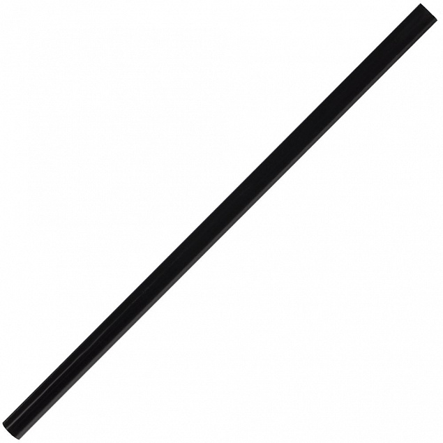 Карандаш незаточенный Draft Craft, черный с логотипом в Нефтекамске заказать по выгодной цене в кибермаркете AvroraStore