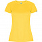 Спортивная футболка IMOLA WOMAN женская, ЖЕЛТЫЙ S с логотипом в Нефтекамске заказать по выгодной цене в кибермаркете AvroraStore