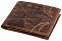 Кошелек из натуральной кожи WILDERNESS, коричневый с логотипом в Нефтекамске заказать по выгодной цене в кибермаркете AvroraStore