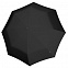 Складной зонт U.090, черный с логотипом в Нефтекамске заказать по выгодной цене в кибермаркете AvroraStore