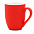 Кружка Elegante, софт-тач, 350мл, красная с логотипом в Нефтекамске заказать по выгодной цене в кибермаркете AvroraStore
