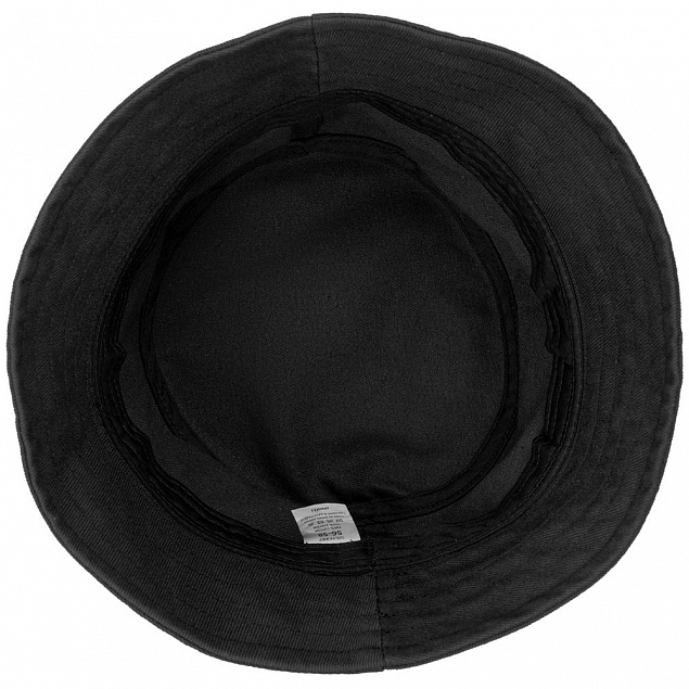 Панама Sombra, черная с логотипом в Нефтекамске заказать по выгодной цене в кибермаркете AvroraStore