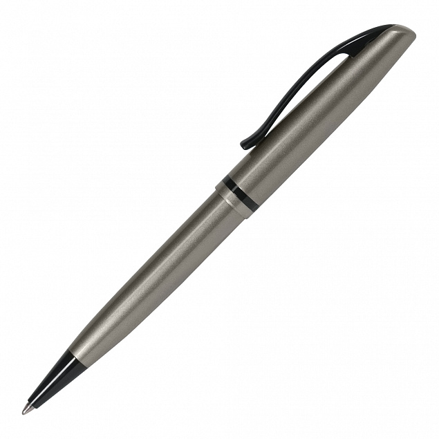 Шариковая ручка ART, серая/перламутр с логотипом в Нефтекамске заказать по выгодной цене в кибермаркете AvroraStore