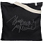 Холщовая сумка с вышивкой «Нелинейная регрессия», черная с логотипом в Нефтекамске заказать по выгодной цене в кибермаркете AvroraStore