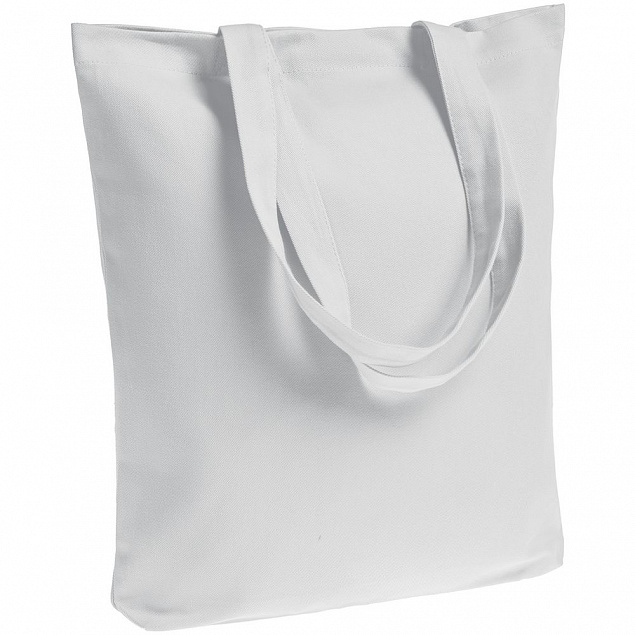 Холщовая сумка Avoska, молочно-белая с логотипом в Нефтекамске заказать по выгодной цене в кибермаркете AvroraStore