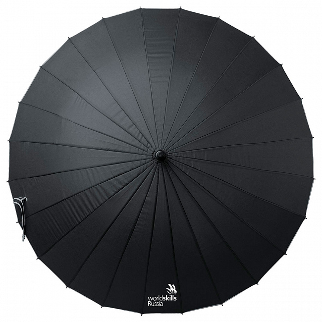 Зонт-трость с логотипом на заказ в Нефтекамске