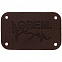 Лейбл Etha Nubuсk, S, темно-коричневый с логотипом в Нефтекамске заказать по выгодной цене в кибермаркете AvroraStore