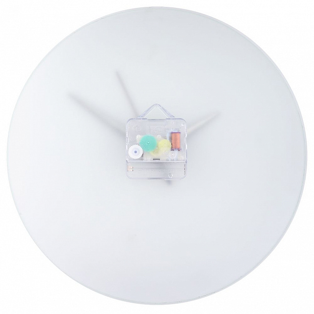 Часы стеклянные на заказ Time Wheel с логотипом в Нефтекамске заказать по выгодной цене в кибермаркете AvroraStore
