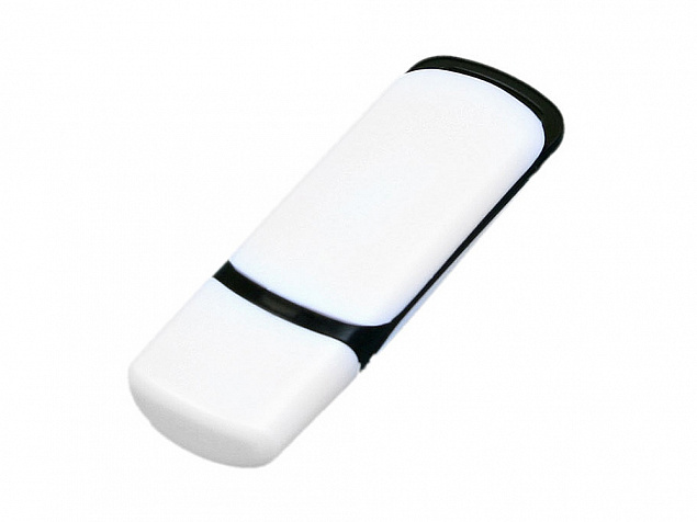 USB 2.0- флешка на 16 Гб с цветными вставками с логотипом в Нефтекамске заказать по выгодной цене в кибермаркете AvroraStore