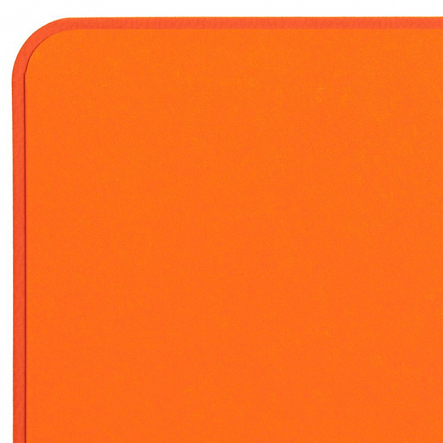 Ежедневник Slip, недатированный, синий с оранжевым с логотипом в Нефтекамске заказать по выгодной цене в кибермаркете AvroraStore