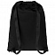Рюкзак Nock, черный с черной стропой с логотипом в Нефтекамске заказать по выгодной цене в кибермаркете AvroraStore