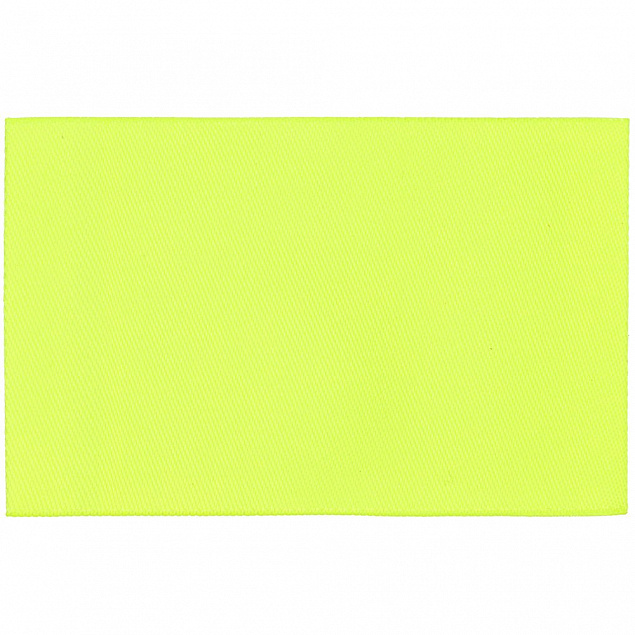 Лейбл тканевый Epsilon, XL, желтый неон с логотипом в Нефтекамске заказать по выгодной цене в кибермаркете AvroraStore