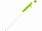 Ручка шариковая Этюд, белый/зеленое яблоко с логотипом в Нефтекамске заказать по выгодной цене в кибермаркете AvroraStore