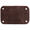 Лейбл кожаный Beta, S, коричневый с логотипом в Нефтекамске заказать по выгодной цене в кибермаркете AvroraStore