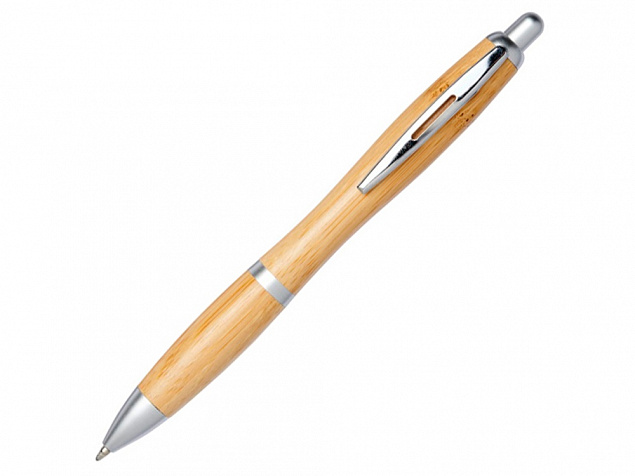 Ручка шариковая Nash из бамбука с логотипом в Нефтекамске заказать по выгодной цене в кибермаркете AvroraStore