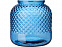 Подсвечник Estar из переработанного стекла, синий прозрачный с логотипом в Нефтекамске заказать по выгодной цене в кибермаркете AvroraStore
