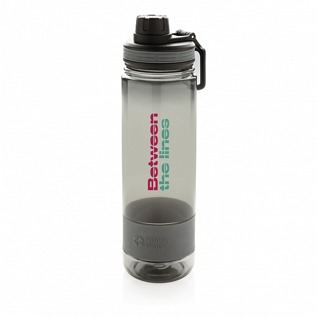 Бутылка для воды Swiss Peak, 750 мл с логотипом в Нефтекамске заказать по выгодной цене в кибермаркете AvroraStore