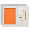 Подарочный набор Portobello/ Sky оранжево-белый (Ежедневник недат А5, Ручка, Power Bank) с логотипом в Нефтекамске заказать по выгодной цене в кибермаркете AvroraStore