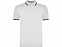Рубашка поло Montreal мужская, белый/нэйви с логотипом в Нефтекамске заказать по выгодной цене в кибермаркете AvroraStore