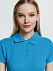 Рубашка поло женская Virma Premium Lady, бирюзовая с логотипом в Нефтекамске заказать по выгодной цене в кибермаркете AvroraStore