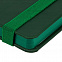 Блокнот Shall, зеленый, с белой бумагой с логотипом в Нефтекамске заказать по выгодной цене в кибермаркете AvroraStore