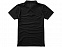 Рубашка поло Markham мужская, антрацит/черный с логотипом в Нефтекамске заказать по выгодной цене в кибермаркете AvroraStore
