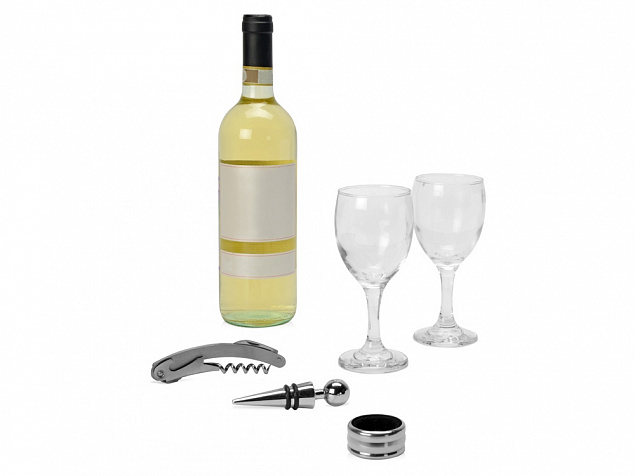 Подарочный набор для вина Delphin  с логотипом в Нефтекамске заказать по выгодной цене в кибермаркете AvroraStore